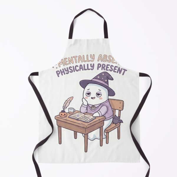Item preview, Mentally Absent Physically Present Sticker designed and sold by CutePlix.