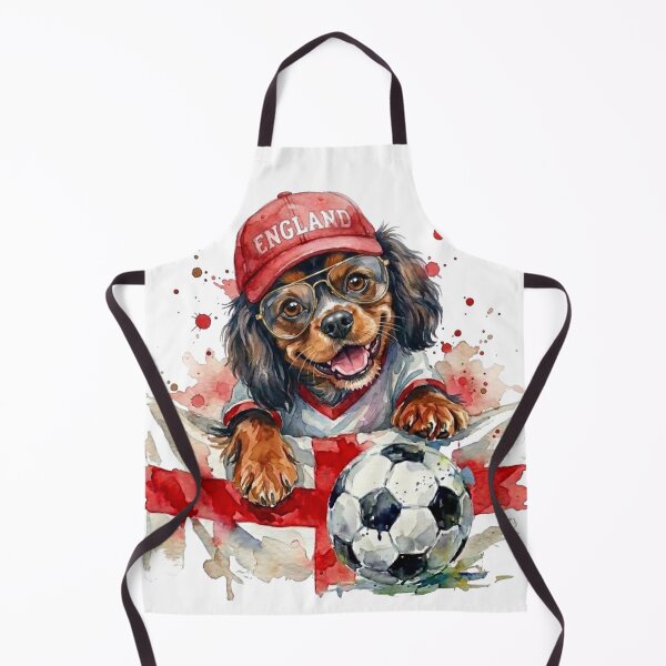 Item preview, Cavalier King Charles spaniel Black and Tan World Cup England Suppawter designed and sold by The Suppawters.