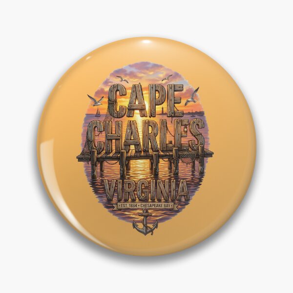 Aperçu de l'œuvre Cape Charles, Virginie, Sunset Pier Heritage créée et vendue par MythicCotton.