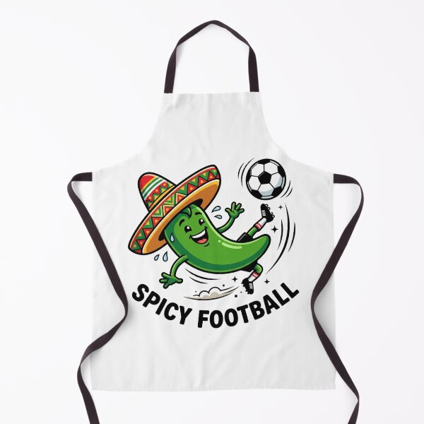 Item preview, Funny Mexican Soccer Pepper Bicycle Kick Shirt designed and sold by Mr-wow.