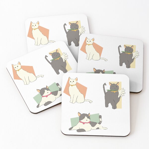 Item preview, cute cat meme pack sticker designed and sold by StickerJas.