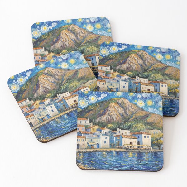 Item preview, Coastal village designed and sold by sid1802.