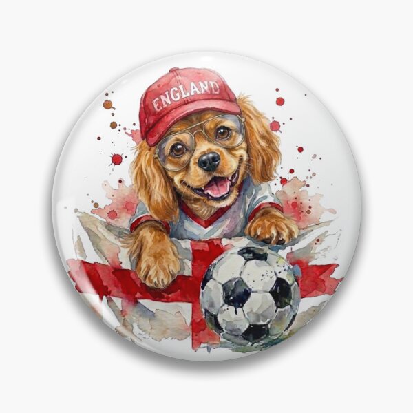 Item preview, Cavalier King Charles spaniel Ruby World Cup England Suppawter designed and sold by The Suppawters.