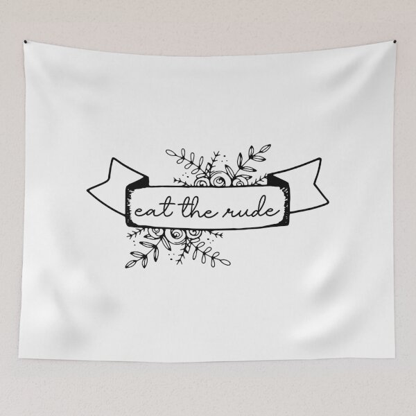 Item preview, Eat The Rude designed and sold by Say Hey Kate.