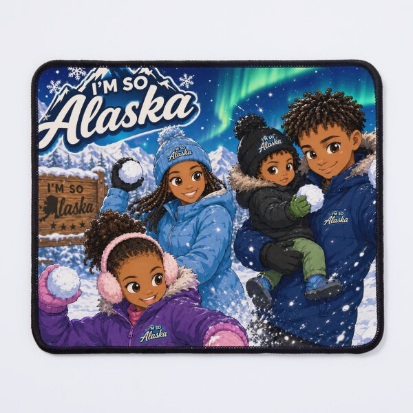 Item preview, I'm So Alaska Snowball Fight designed and sold by YahnaKay.