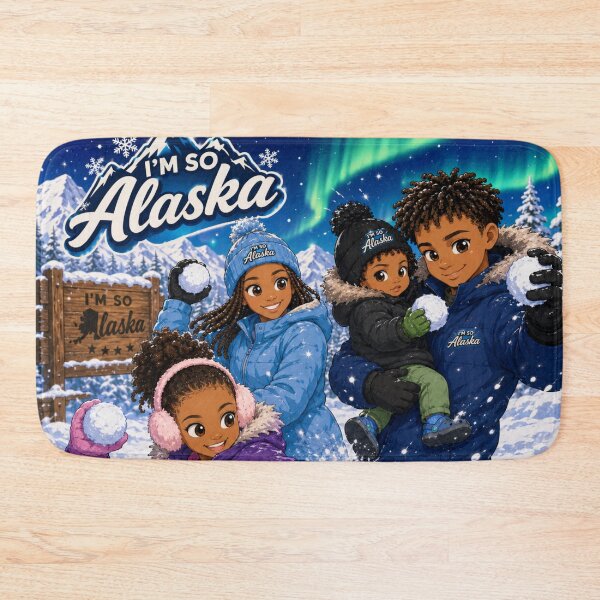 Item preview, I'm So Alaska Snowball Fight designed and sold by YahnaKay.