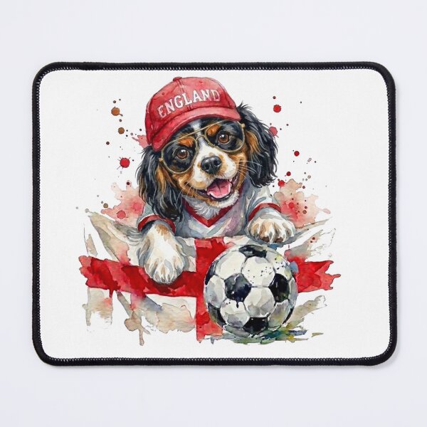 Item preview, Cavalier King Charles spaniel Tri World Cup England Suppawter designed and sold by The Suppawters.