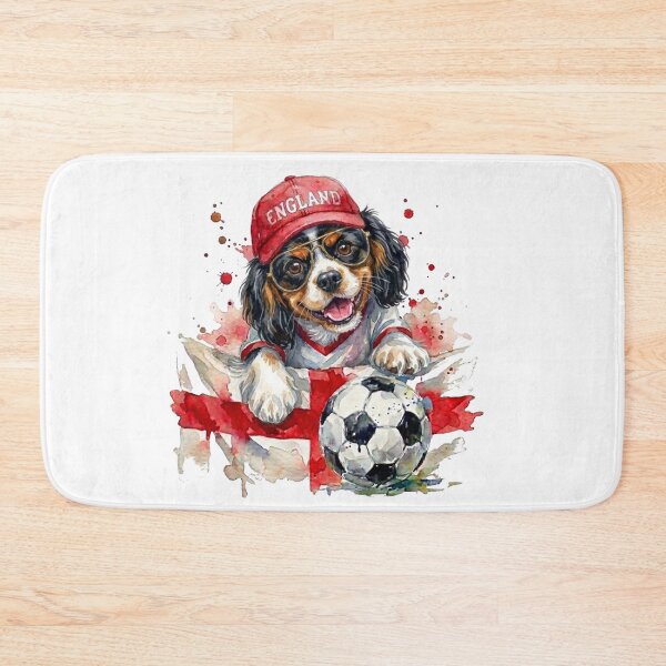 Item preview, Cavalier King Charles spaniel Tri World Cup England Suppawter designed and sold by The Suppawters.