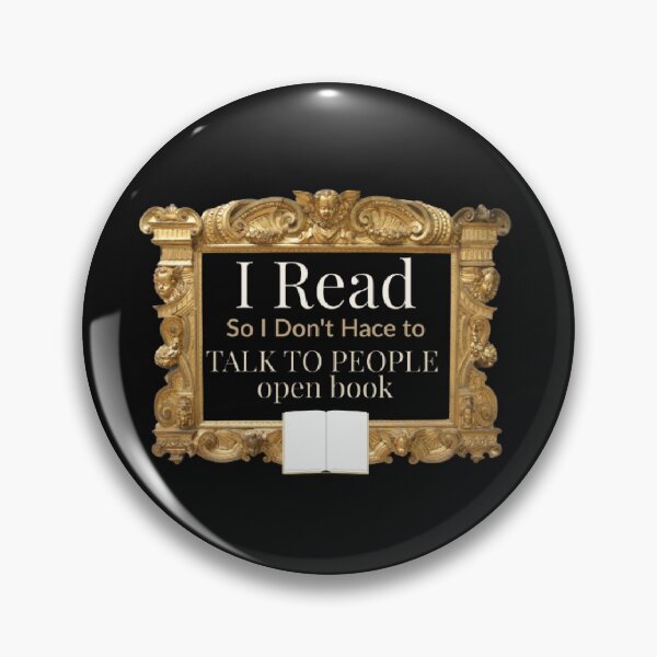 Item preview, Funny Book Lover Gift — I Read So I Don't Have to Talk to People Bookworm Tee designed and sold by AveniaOficial.