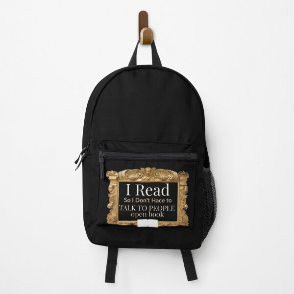Item preview, Funny Book Lover Gift — I Read So I Don't Have to Talk to People Bookworm Tee designed and sold by AveniaOficial.
