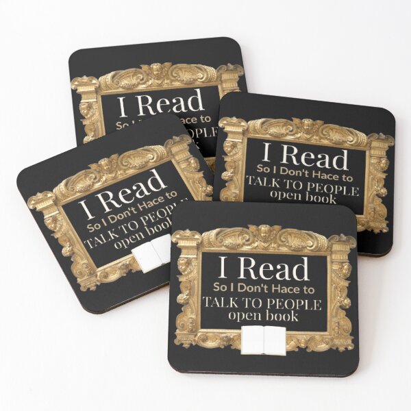 Item preview, Funny Book Lover Gift — I Read So I Don't Have to Talk to People Bookworm Tee designed and sold by AveniaOficial.