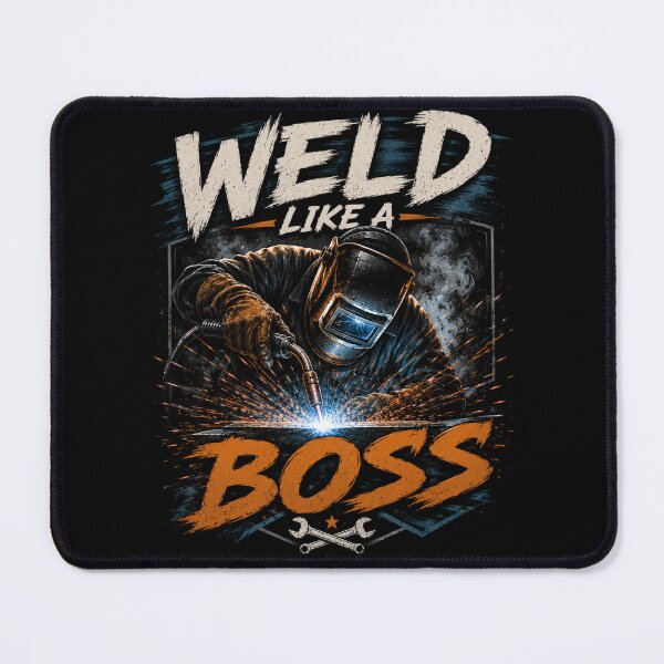 Item preview, Weld Like A Boss – Funny Welder Gift for Men Welding Professional Design designed and sold by LabCore.