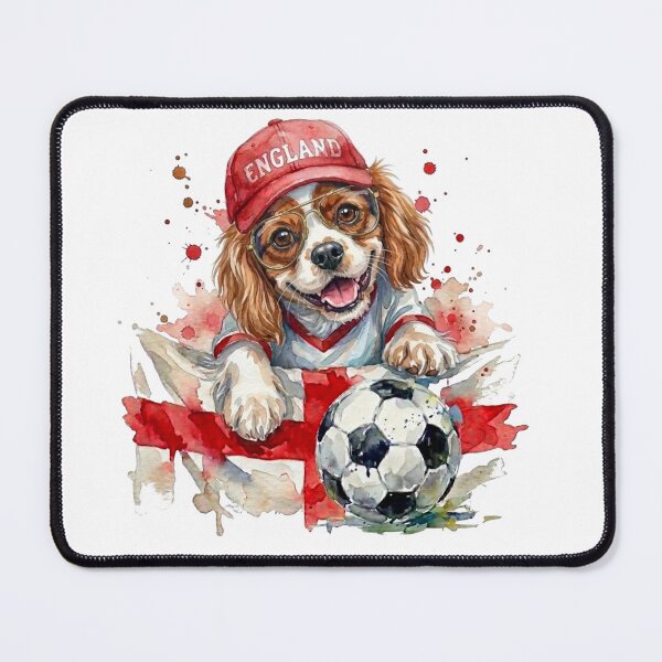Item preview, Cavalier King Charles spaniel Blenheim World Cup England Suppawter designed and sold by The Suppawters.