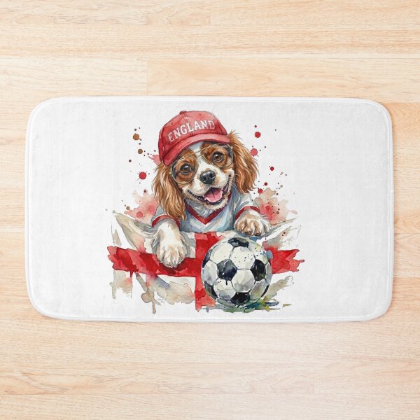 Item preview, Cavalier King Charles spaniel Blenheim World Cup England Suppawter designed and sold by The Suppawters.