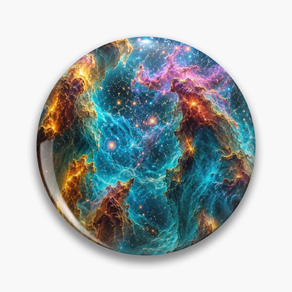 Item preview, Pillars of Creation Art — Vibrant Cosmic Nebula Print, Abstract Galaxy Space Art for Stargazers, Astronomy Lovers & Home Decor4 designed and sold by OandSDesigns23.