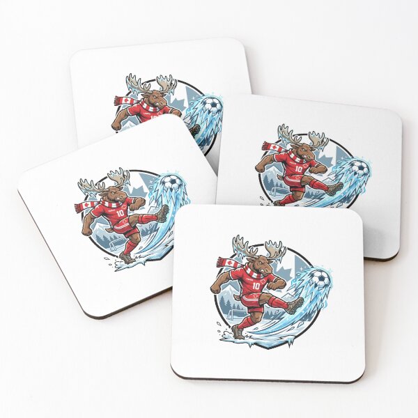 Item preview, Canada Soccer Moose Premium Modern World Cup Sticker designed and sold by Mr-wow.