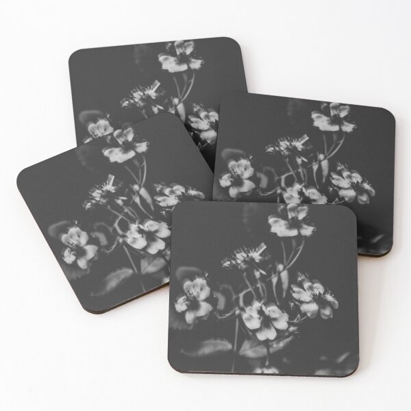 Item preview, Moody Black and White Wildflowers: Dark Gothic Floral Art designed and sold by Apex_Visuals.