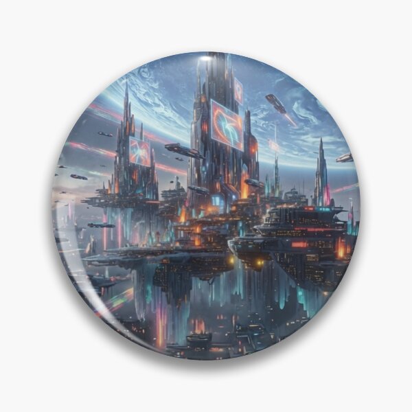 Item preview, “Cyberpunk Atlantis: Neptune Edition” designed and sold by RavenCrow444.