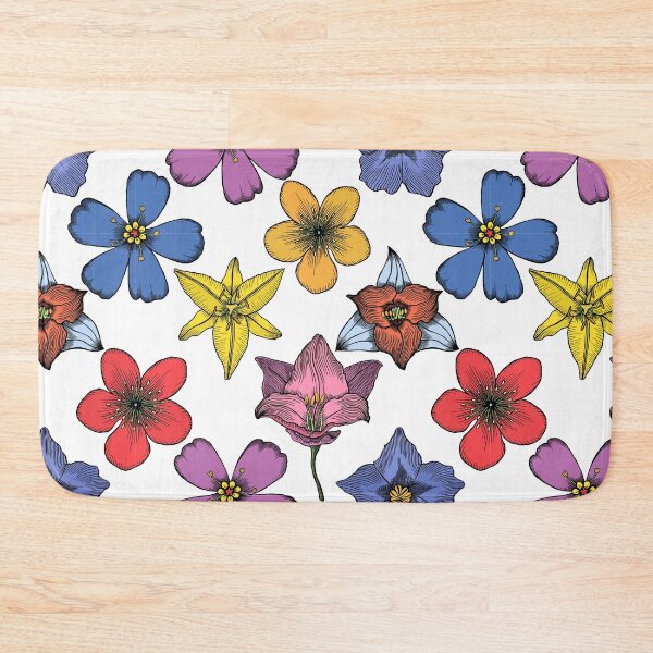 Item preview, Vibrant Floral Pop Art Bold Colorful Illustration designed and sold by 21 Tulips.