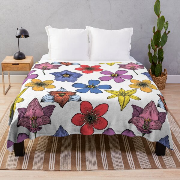 Item preview, Vibrant Floral Pop Art Bold Colorful Illustration designed and sold by 21 Tulips.
