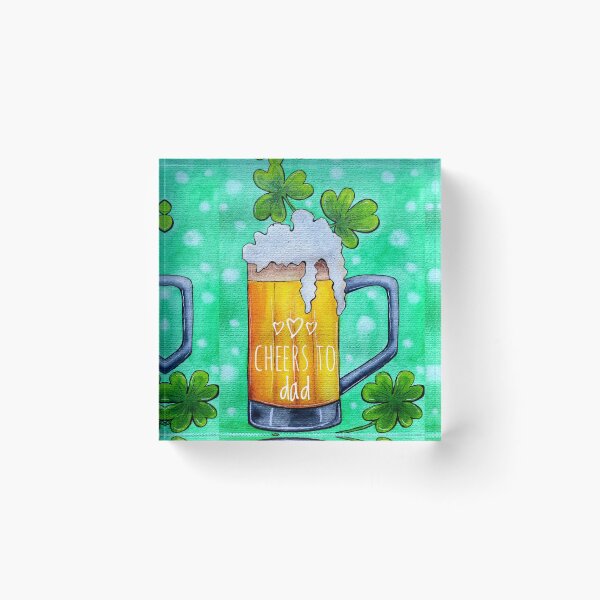 Item preview, Irish brew_card 2 designed and sold by Paintedhues.