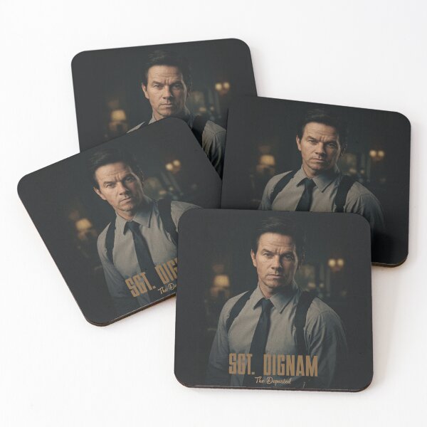 Item preview, SGT Dignam - The Departed Poster designed and sold by Enea Kelo.