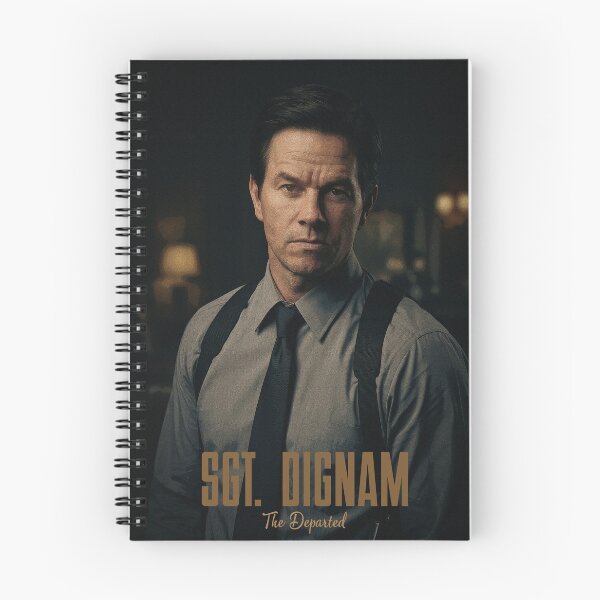 Item preview, SGT Dignam - The Departed Poster designed and sold by Enea Kelo.