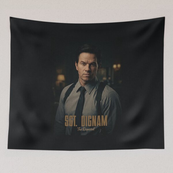 Item preview, SGT Dignam - The Departed Poster designed and sold by Enea Kelo.