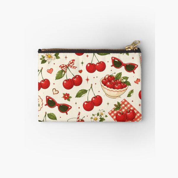 Item preview, Retro Cherry Summer Pattern designed and sold by Aramdesing.