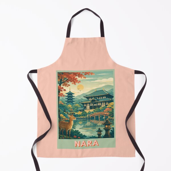 Item preview, Nara Japan Travel Poster designed and sold by MatthewHeights.