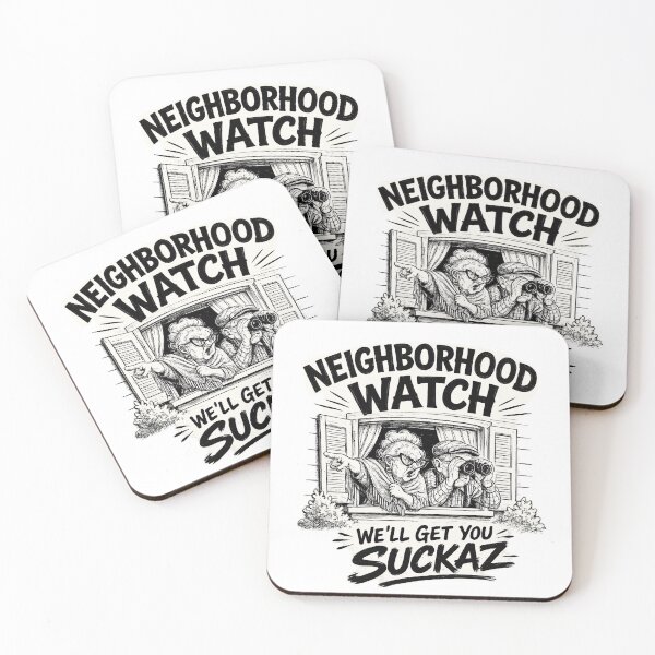 Item preview, Neighborhood Watch designed and sold by Pink Hombre.