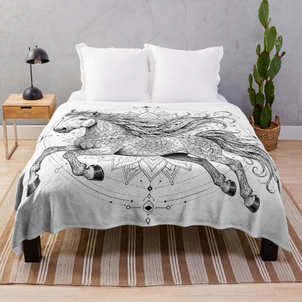 Item preview, Running Horse Mandala Line Art | Symbol of Freedom, Power & Spiritual Strength designed and sold by suryabumblee.