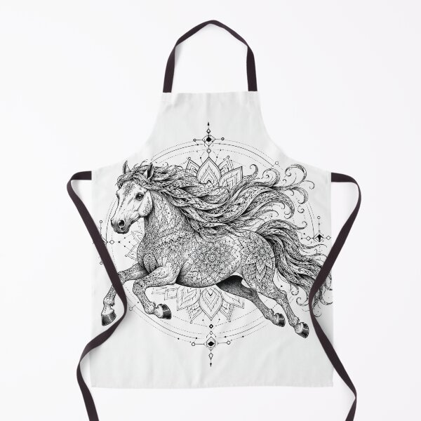 Item preview, Running Horse Mandala Line Art | Symbol of Freedom, Power & Spiritual Strength designed and sold by suryabumblee.