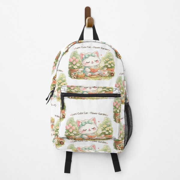 Item preview, Lumi Cute Cat – Flower Garden designed and sold by Mochi Studio.