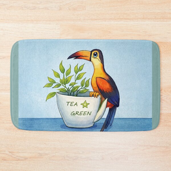 Item preview, Toucan on Teacup designed and sold by LC Studio by LiliCondez.