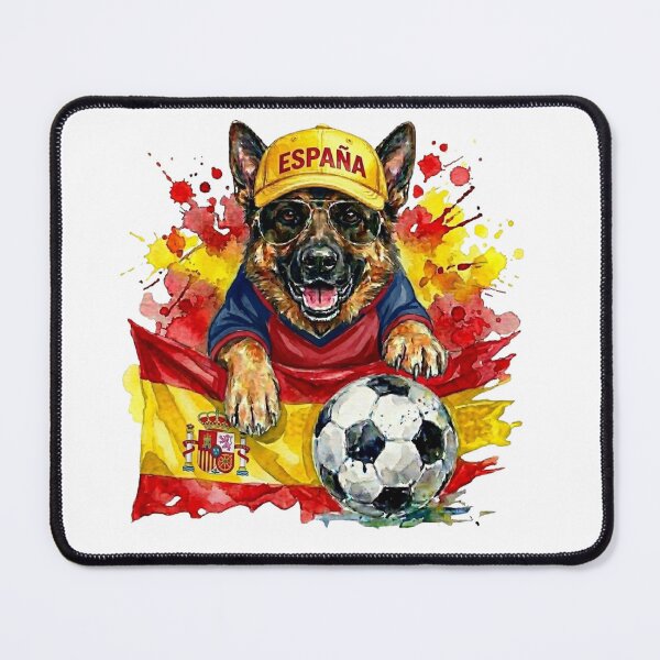 Item preview, German Shepherd World Cup Spain Suppawter designed and sold by The Suppawters.
