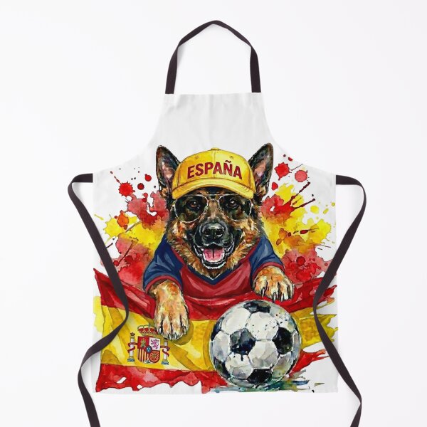 Item preview, German Shepherd World Cup Spain Suppawter designed and sold by The Suppawters.