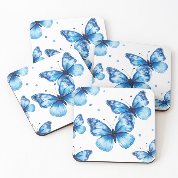 Item preview, Blue Butterflies designed and sold by Arcade&Pixel.