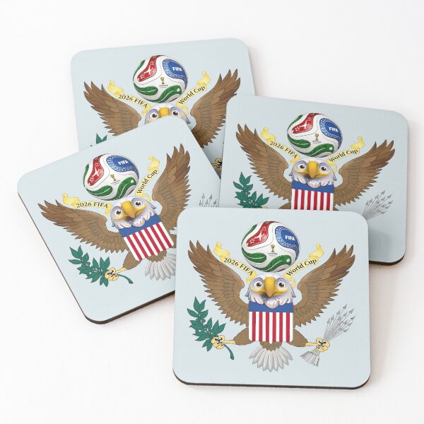 Item preview, USA Eagle Mascot 2026 Soccer World Cup designed and sold by Abeshinobi.
