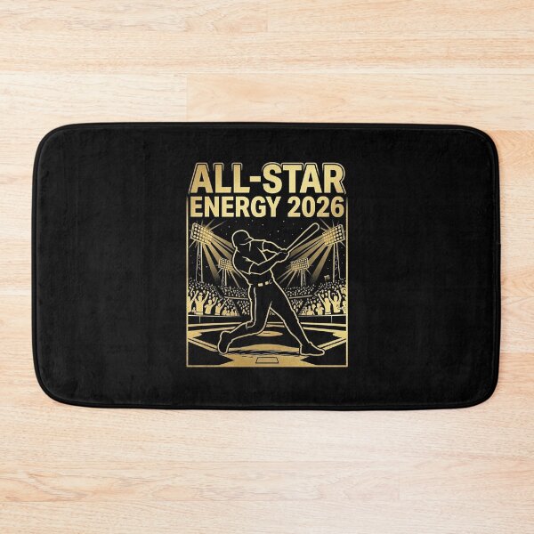 Item preview, Baseball All Star Energy 2026 Retro Gold Design designed and sold by PixelQ.