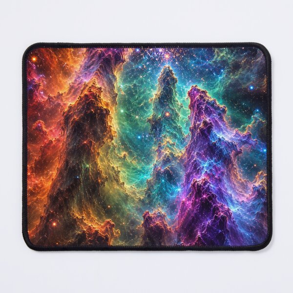 Item preview, Pillars of Creation Art — Vibrant Cosmic Nebula Print, Abstract Galaxy Space Art for Stargazers, Astronomy Lovers & Home Decor5 designed and sold by OandSDesigns23.
