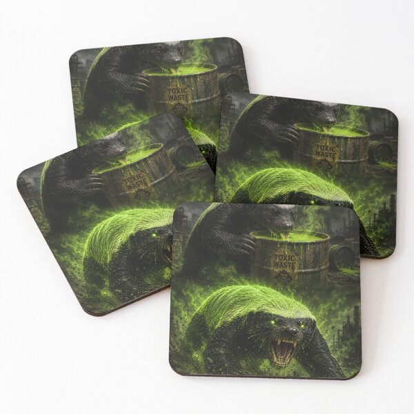 Item preview, Mutant Honey Badger Toxic Waste Transformation designed and sold by MyE Trendz.