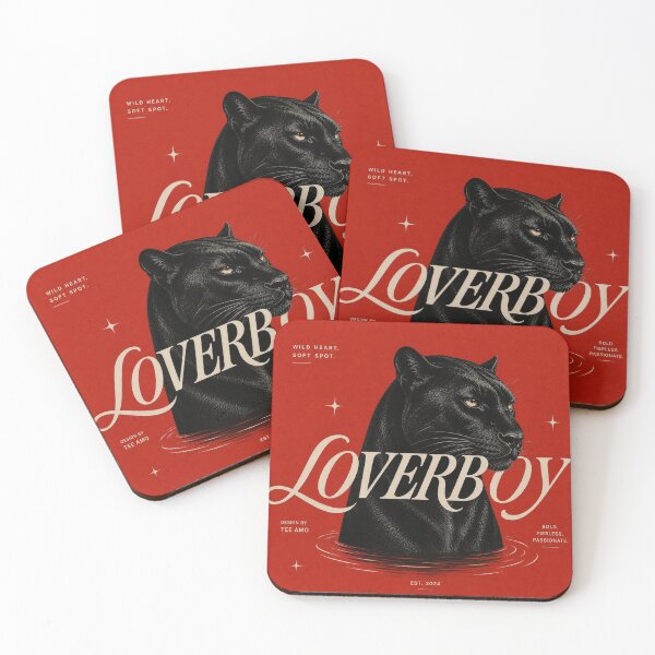 Item preview, Loverboy Black Panther Graphic designed and sold by itsTeeAmo.
