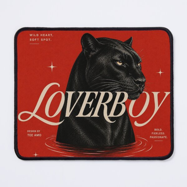 Item preview, Loverboy Black Panther Graphic designed and sold by itsTeeAmo.