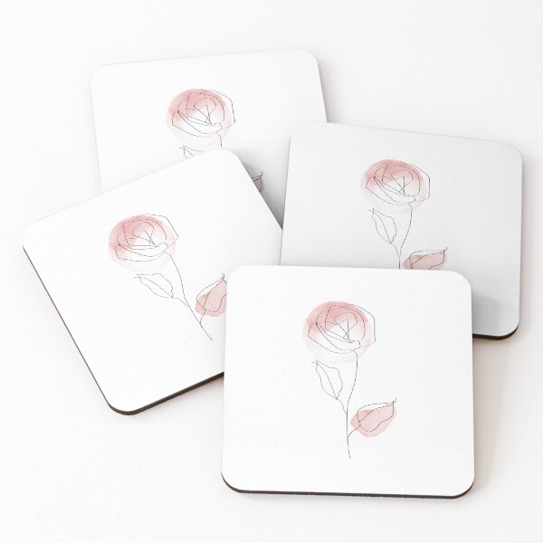 Item preview, rose line art 1  designed and sold by FloFlo8468.