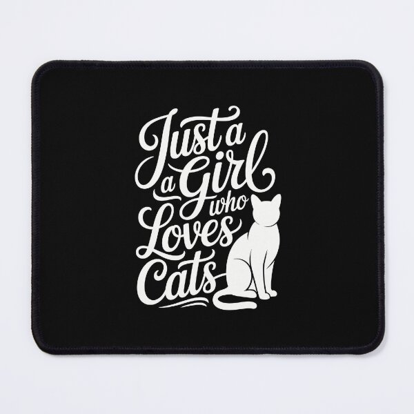 Item preview, Just a Girl Who Loves Cats designed and sold by jkrphoto.