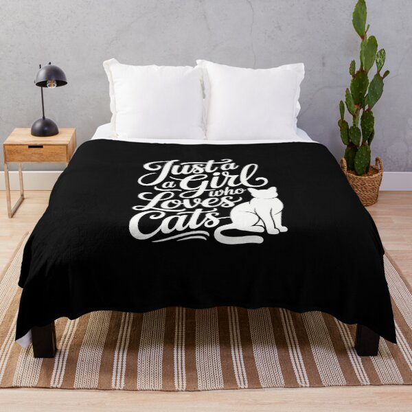 Item preview, Just a Girl Who Loves Cats designed and sold by jkrphoto.