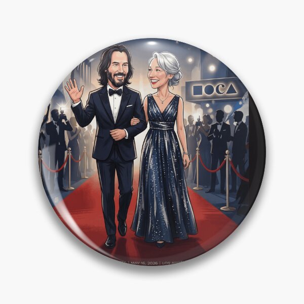Item preview, Keanu Reeves i Alexandra Grant błyszczą na gali MOCA 2026 designed and sold by  ViralVisionsCreating .