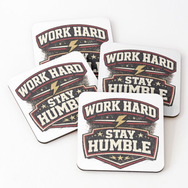 Item preview, Work Hard Stay Humble Vintage Motivational Design | Success Mindset Gift designed and sold by batoot1.