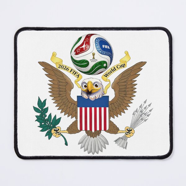 Item preview, Eagle Mascot 2026 Soccer World Cup designed and sold by Abeshinobi.